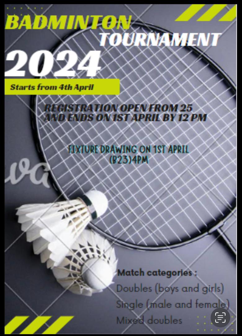 Badminton 2024 Spring 