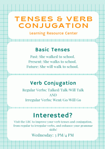 Tenses and Verb Conjugation