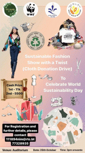 Sustainable Fashion show with a Twist