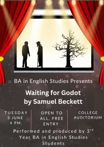 Waiting for Godot play performed by 3rd year BA English students