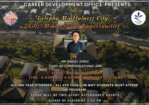 Gelephu Mindfulness City: Skills, Mindsets and Opportunities