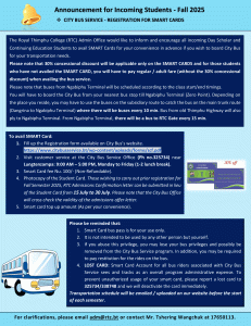 Registration For Smart Cards