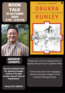 Book Talk on 'Drukpa Kunley: Sacred Tales of a Mad Monk'