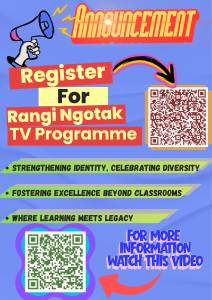 Register For Rangi Ngotak TV Programme