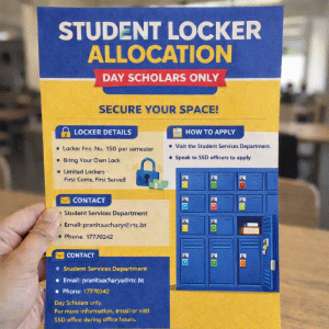 Lockers Service Available