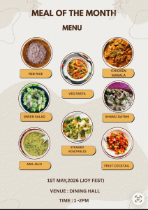 Joy Fest Meal of the Month