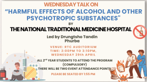 Harmful effects of Alcohol and other Psychotropic Substances