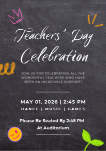 Teacher's Day Celebration