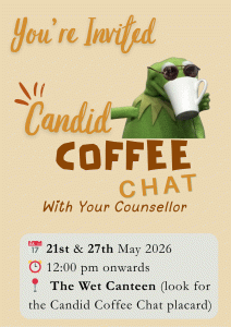 Candid Coffee Chat with Your Counsellor