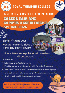 Annual Career Fair Coordination | Spring 2026