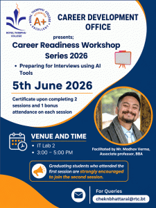 Career Readiness Workshop Series 2026
