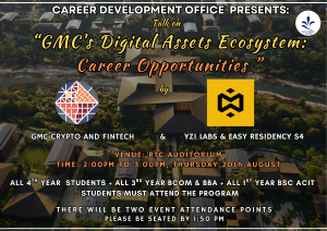 Talk on GMC's Digital Assets Ecosystem | Career Development Office