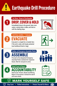 Earthquake Drill Procedure