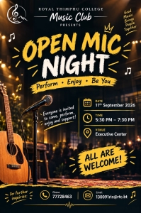 Open Mic by RTC Music Club