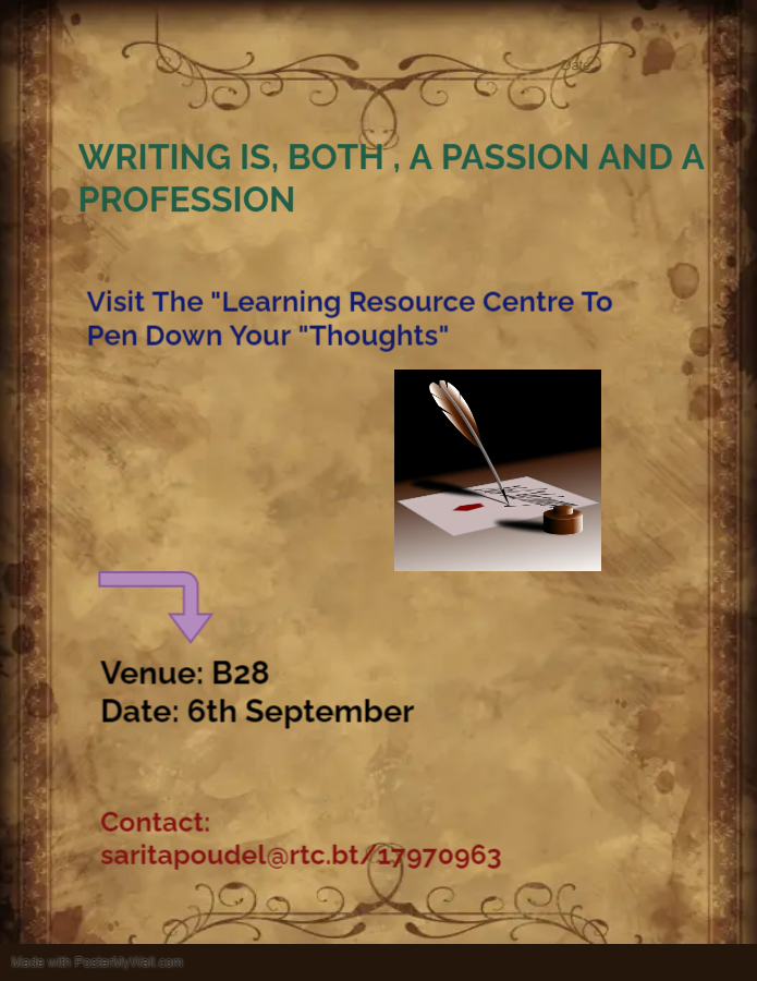 WRITING CENTRE FLYER